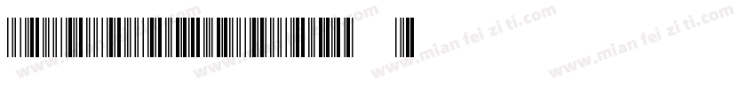 free 3 of 9字体字体转换